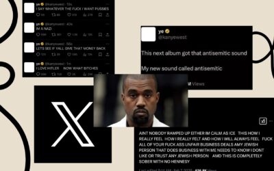 Kanye West et ses déclarations antisémites sur le réseau social X